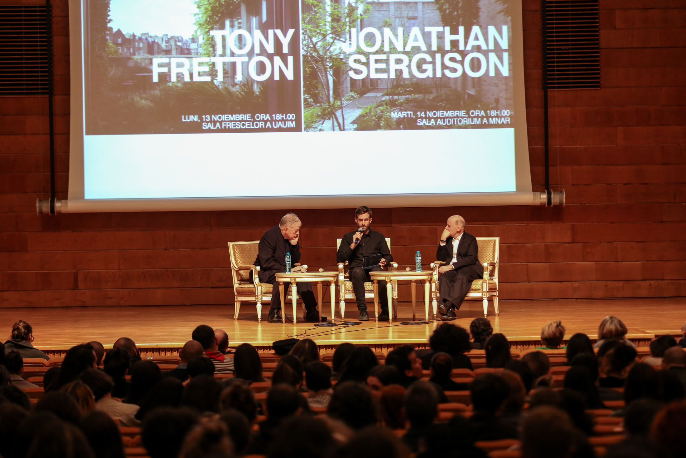 MazzocchiooTalks#9. Conferință Tony Fretton și Jonathan Sergison la București – Filiala Teritorială București a OAR și SC POSTER SRL