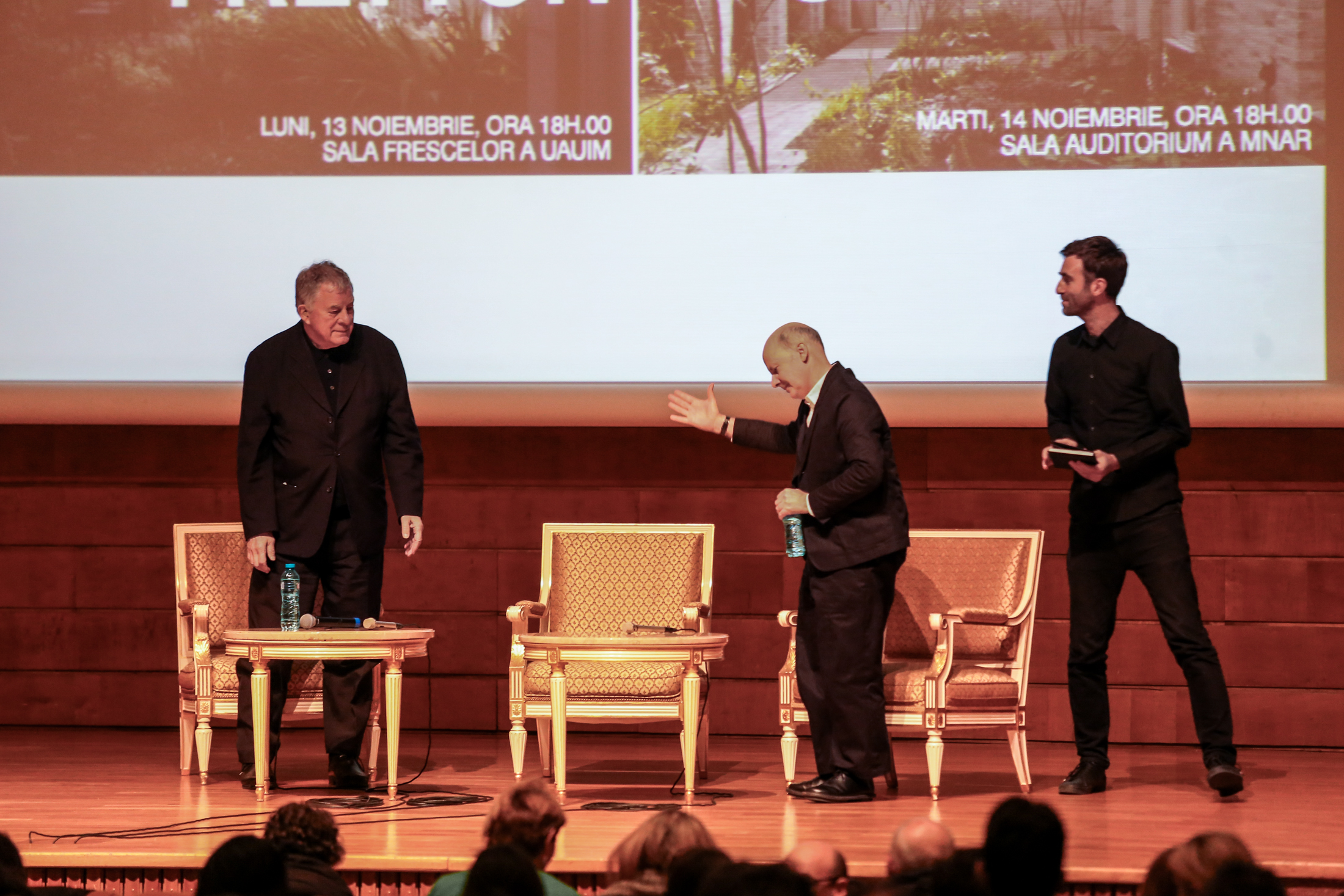 MazzocchiooTalks#9. Conferință Tony Fretton și Jonathan Sergison la București – Filiala Teritorială București a OAR și SC POSTER SRL