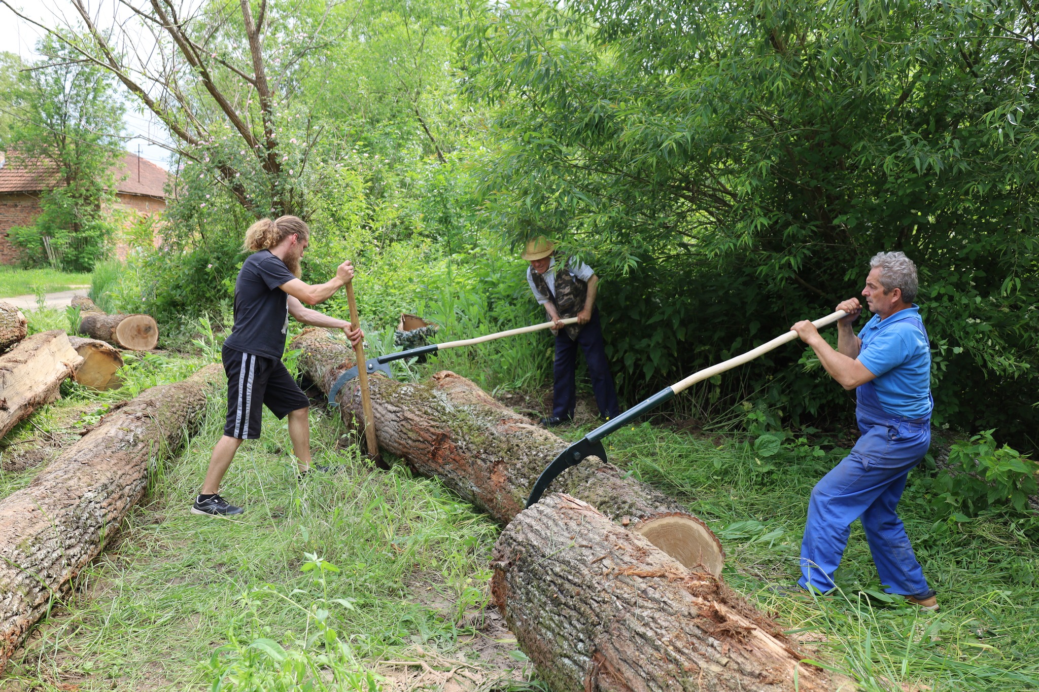 Școala de conservare a patrimoniului cultural din lemn – Atelierul meșteșugurilor tradiționale care stau la baza bisericii de lemn arse din Povergina, 2023 – Asociația Biserici Înlemnite