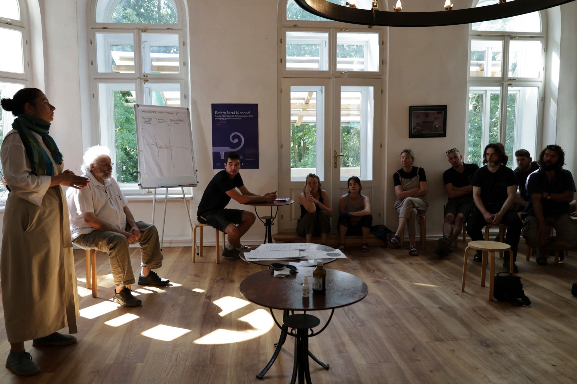 Festivalul Batem fierul la conac! Şcoala internaţională de feronerie de artă şi meşteşuguri în construcţii, 2023 – Asociația Maria