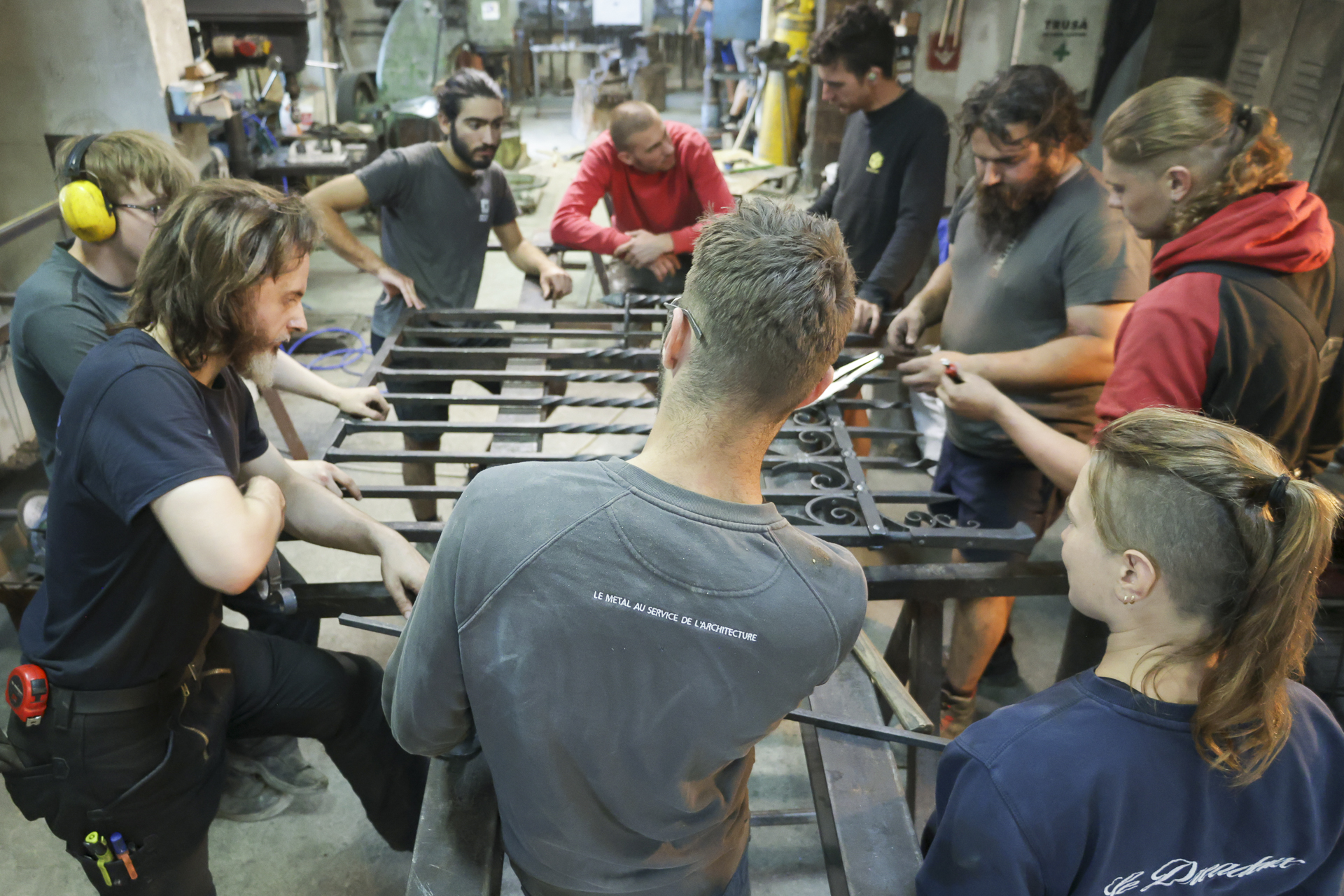 Festivalul Batem fierul la conac! Şcoala internaţională de feronerie de artă şi meşteşuguri în construcţii, 2023 – Asociația Maria