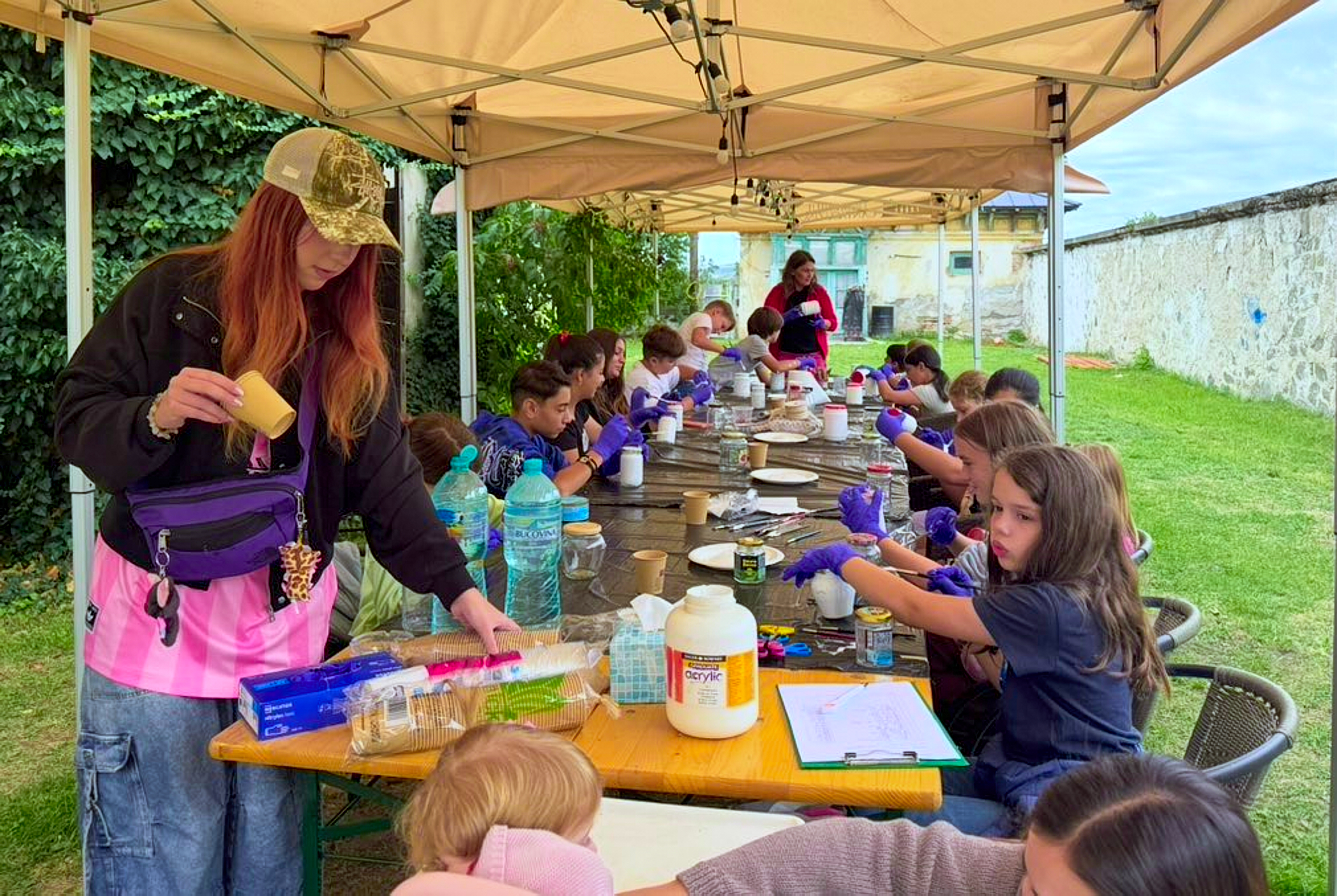 Școala de vară la Domeniul Cantacuzino 2025 – Fundația Cantacuzino Florești