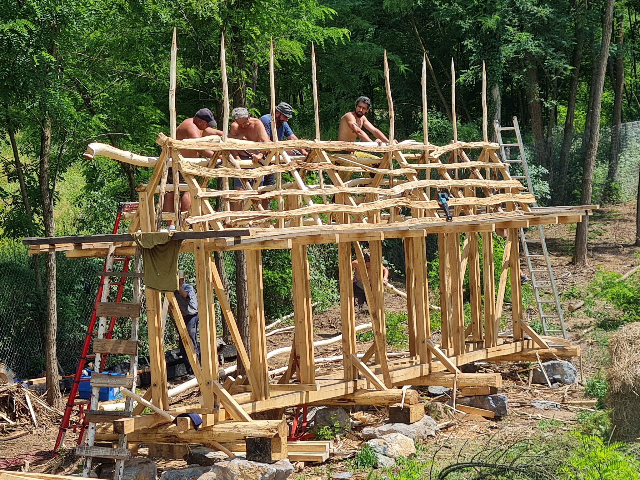 Școala de conservare a patrimoniului cultural din lemn – Atelierul meșteșugurilor tradiționale care stau la baza bisericii de lemn arse din Povergina, 2024 – Asociația Biserici Înlemnite