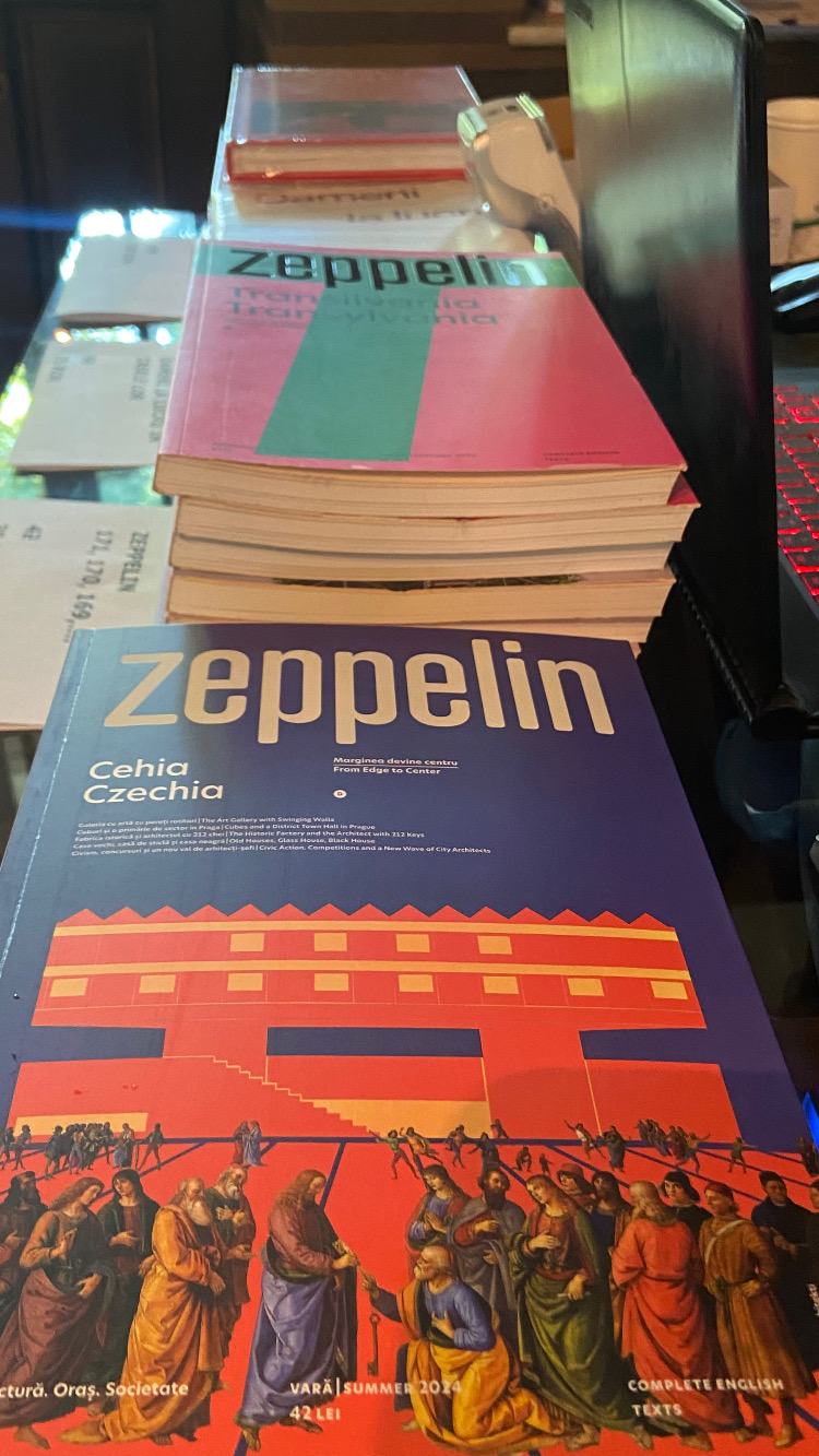 Revista zeppelin #172 (primăvară 2024) – Cehia. De la margine la centru – SG STUDIO SRL