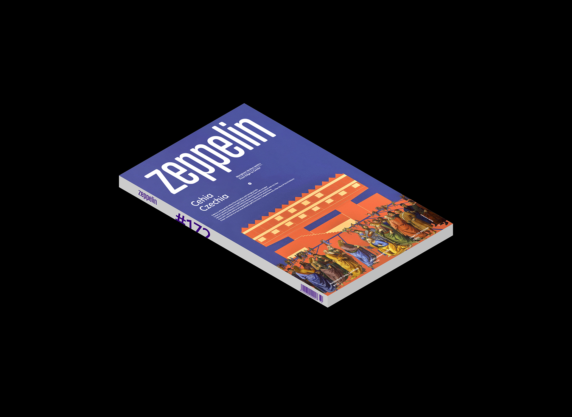 Revista zeppelin #172 (primăvară 2024) – Cehia. De la margine la centru – SG STUDIO SRL