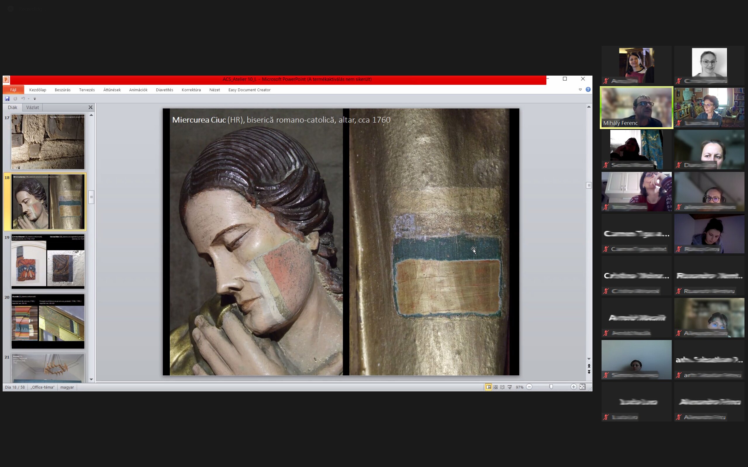 Relația dintre arhitectură și componentele artistice la monumente (2) – Asociația Art Conservation Support