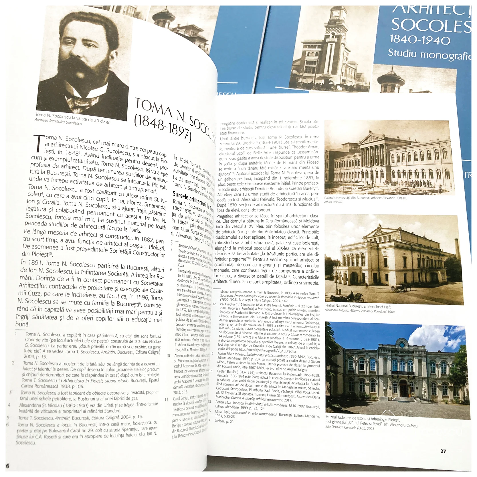 Arhitecții Socolescu (1840-1940), studiu monografi – Fundația pentru Arhitectură și Urbanism SIMETRIA