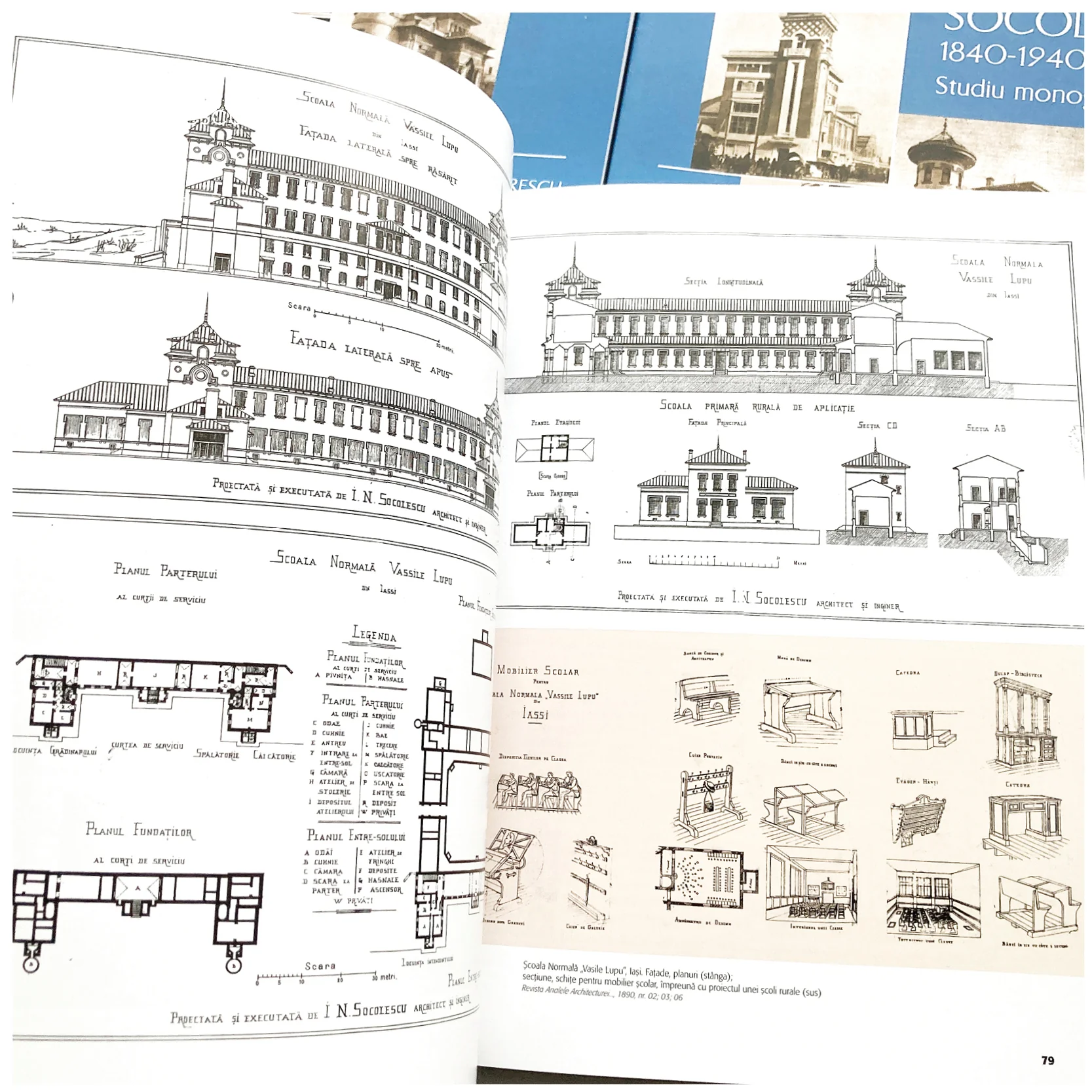 Arhitecții Socolescu (1840-1940), studiu monografi – Fundația pentru Arhitectură și Urbanism SIMETRIA
