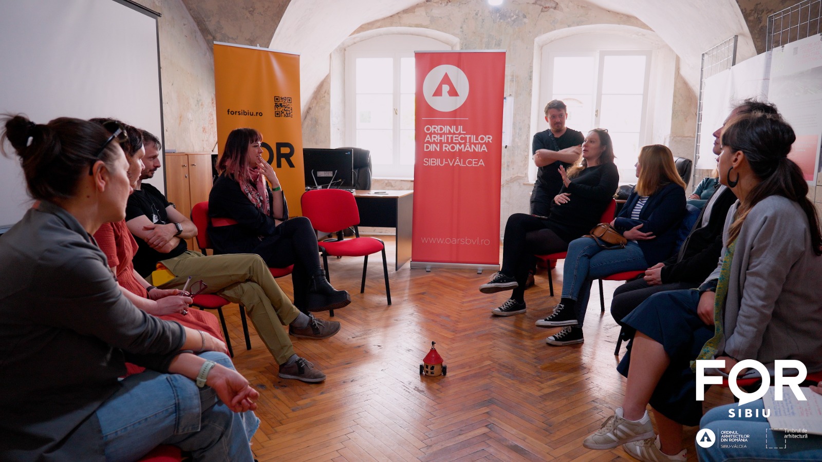 FOR SIBIU | FOR VÂLCEA – platforma de dialog urban – Filiala Teritorială Sibiu-Vâlcea a OAR