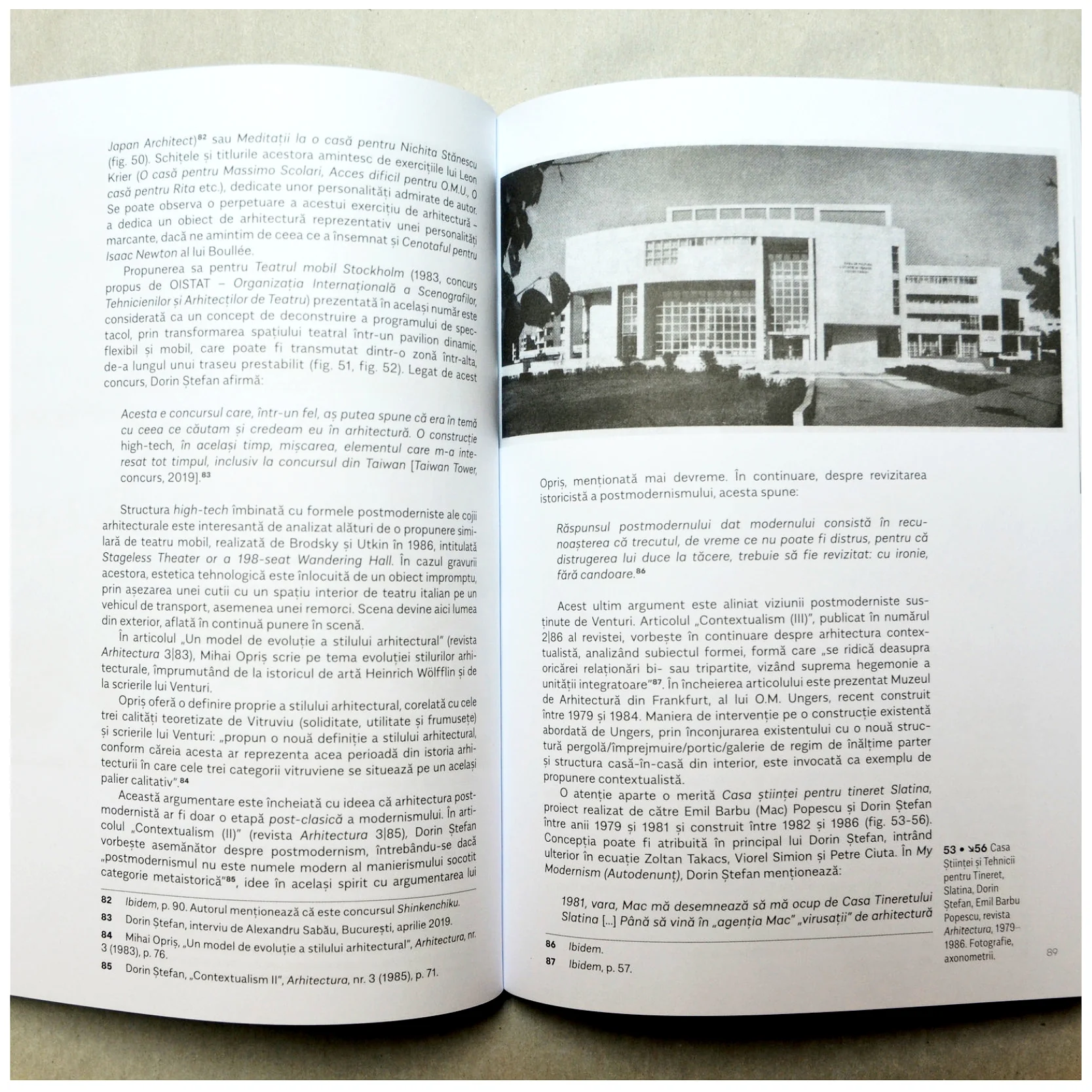 Arhitectura de hârtie. Forme alternative de creație arhitecturală în România anilor 1980 – Positif Concept SRL/ Editura Ozalid