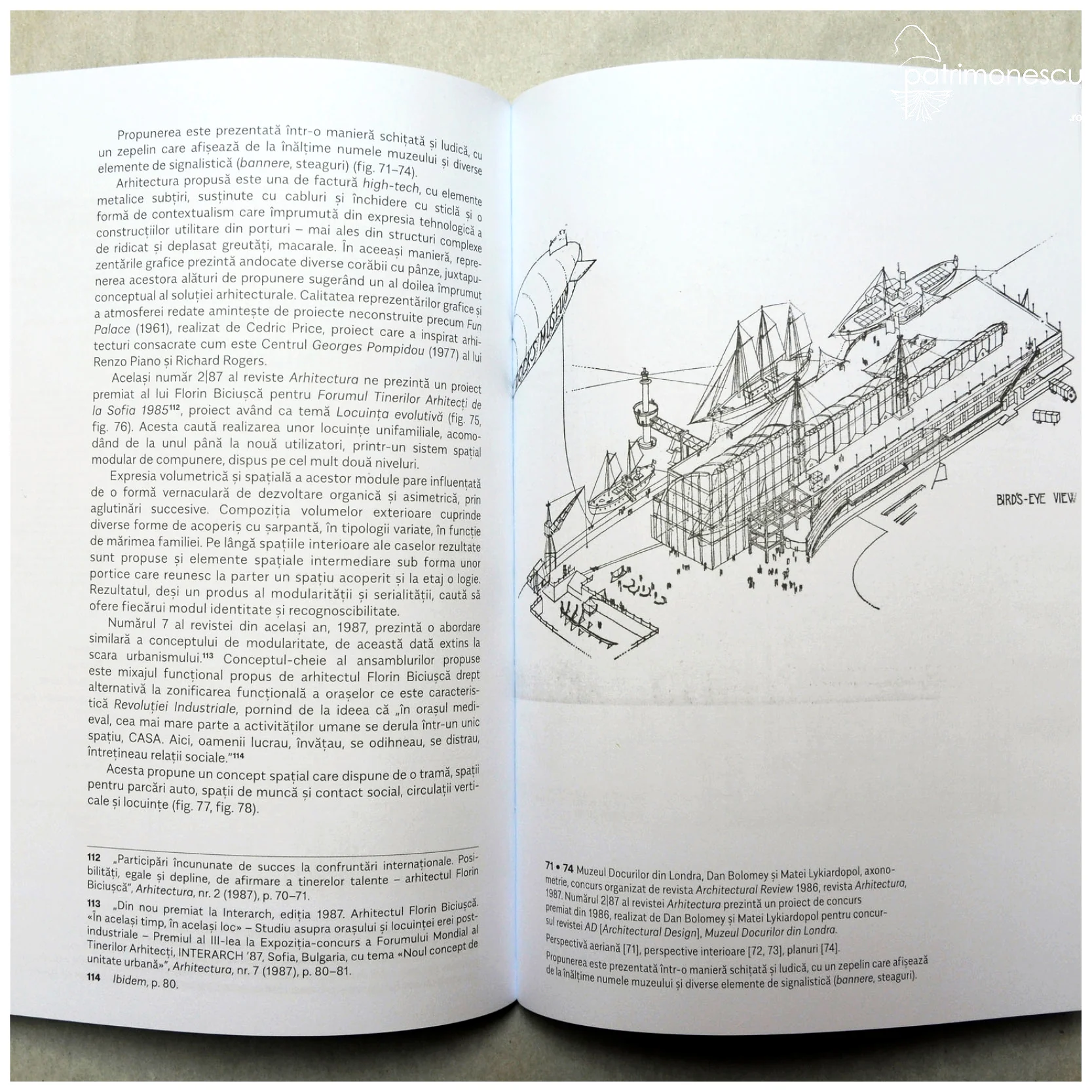 Arhitectura de hârtie. Forme alternative de creație arhitecturală în România anilor 1980 – Positif Concept SRL/ Editura Ozalid