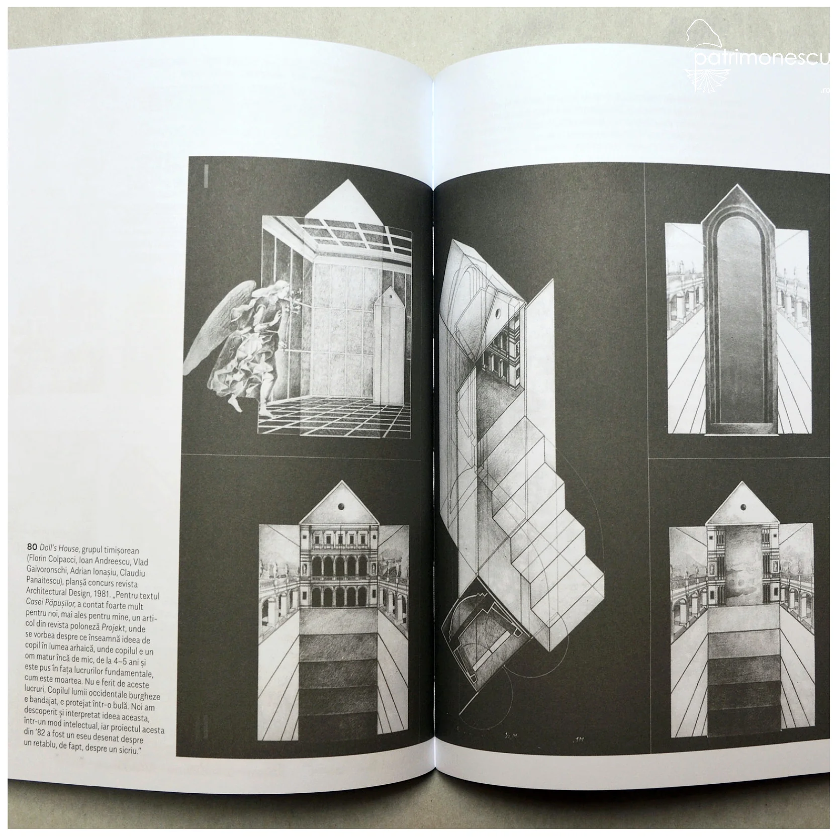 Arhitectura de hârtie. Forme alternative de creație arhitecturală în România anilor 1980 – Positif Concept SRL/ Editura Ozalid