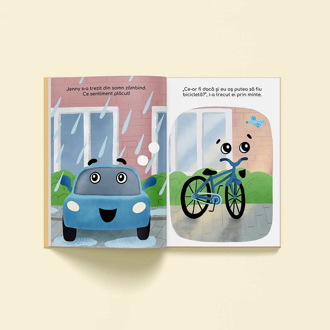 Traducere „Mașina care voia să fie bicicletă” de Lior Steinberg – igloo media