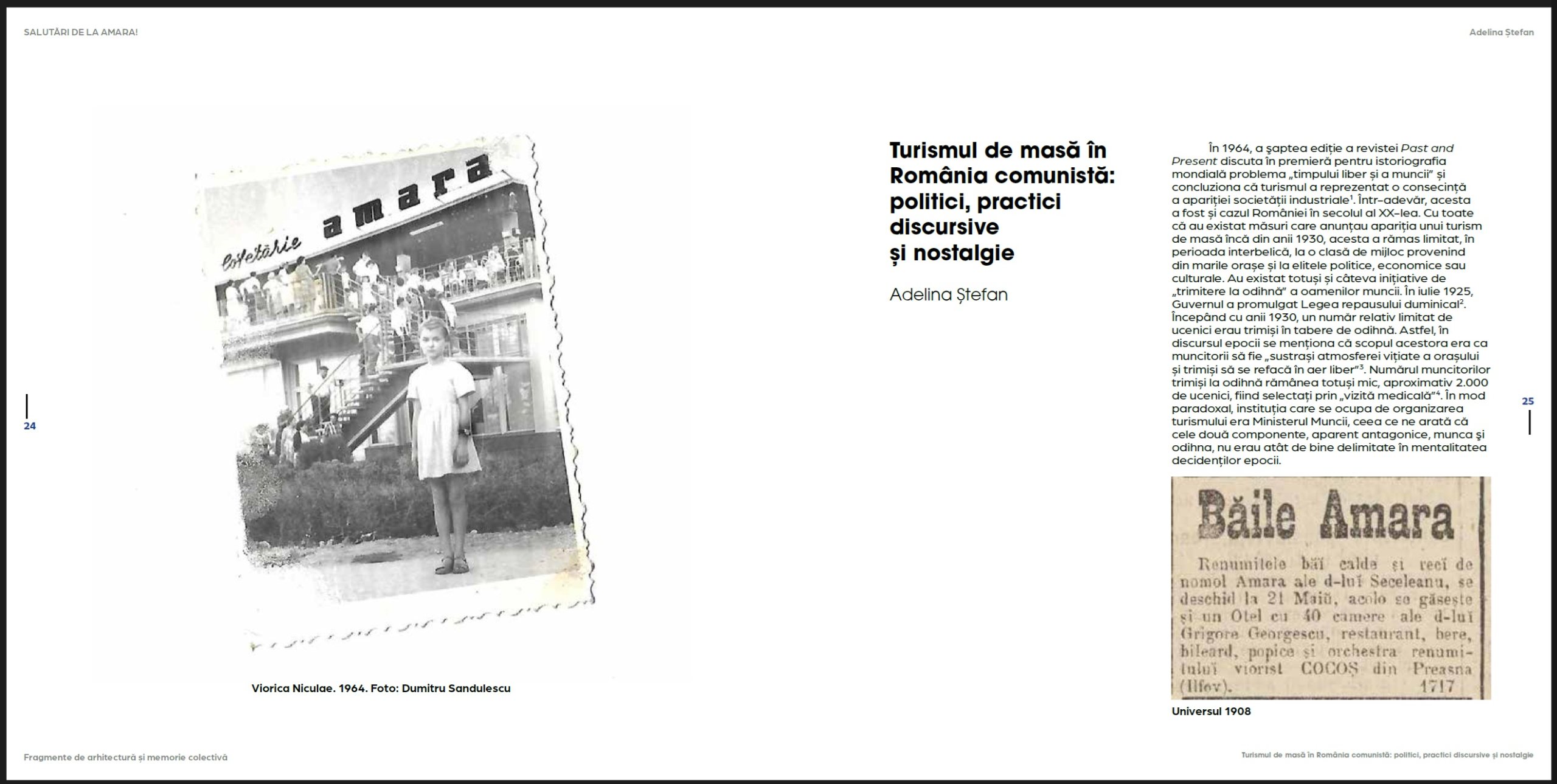 Amara – Arhitectura turismului balnear de masă – Asociația Vira