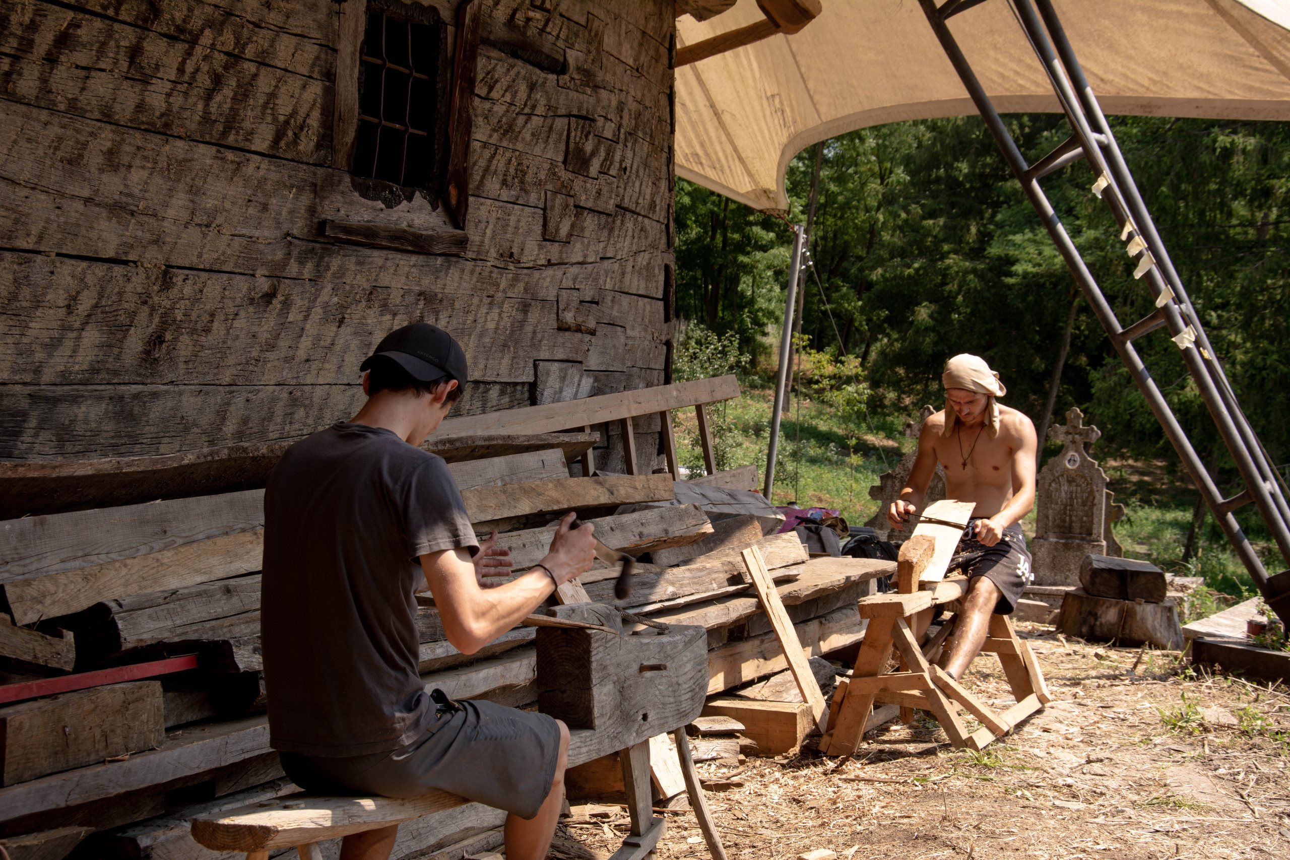 Școala de conservare a patrimoniului cultural din lemn – Atelierul meșteșugurilor tradiționale care stau la baza bisericii de lemn arse din Povergina, 2025 – Asociația Biserici Înlemnite