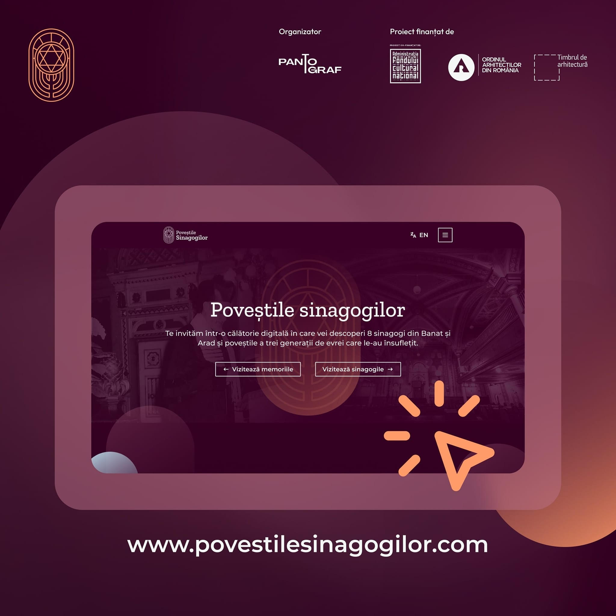 Poveștile sinagogilor. Sinagogi din Banat și Arad – Asociația Pantograf