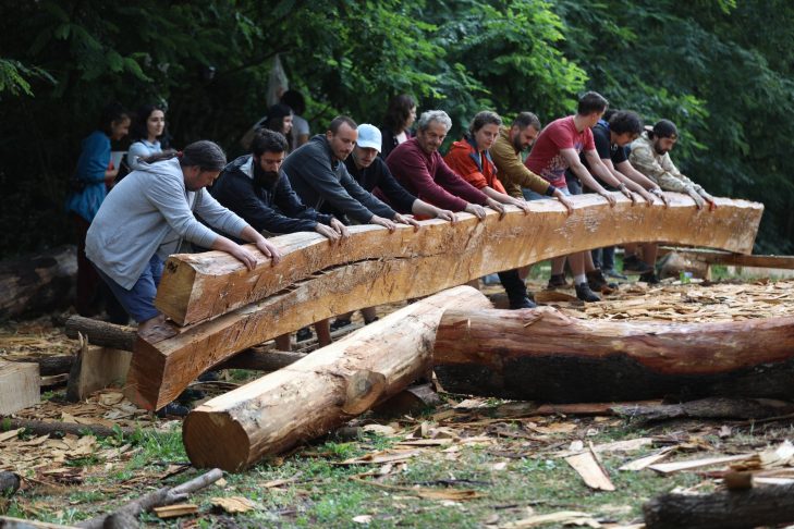 Școala de conservare a patrimoniului cultural din lemn – Atelierul meșteșugurilor tradiționale care stau la baza bisericii de lemn arse din Povergina, 2022 – Asociația Biserici Înlemnite