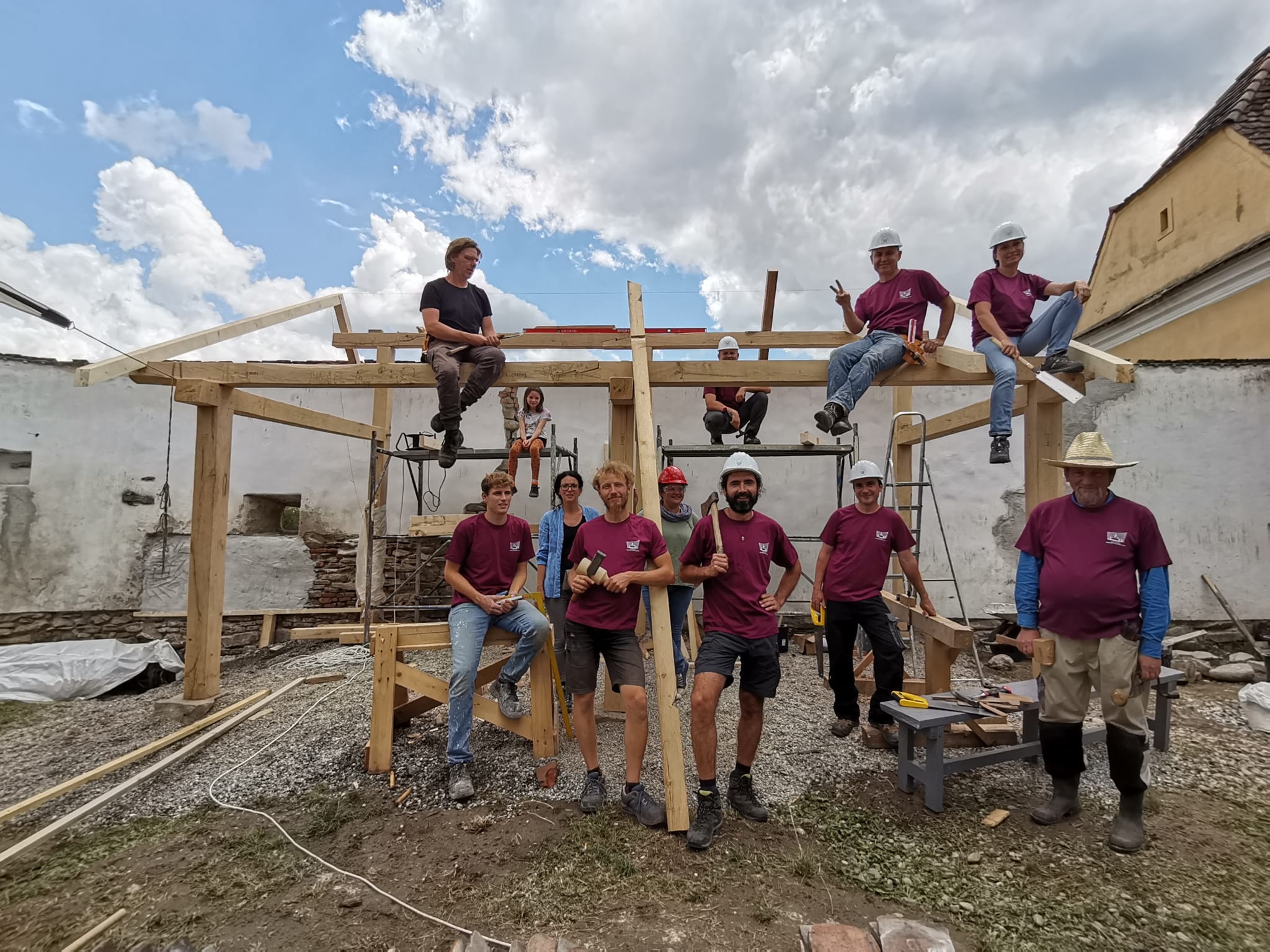Hands on Conservation III – Atelier de meșteșuguri tradiționale – Fundația Biserici Fortificate a Bisericii Evanghelice C.A. din România
