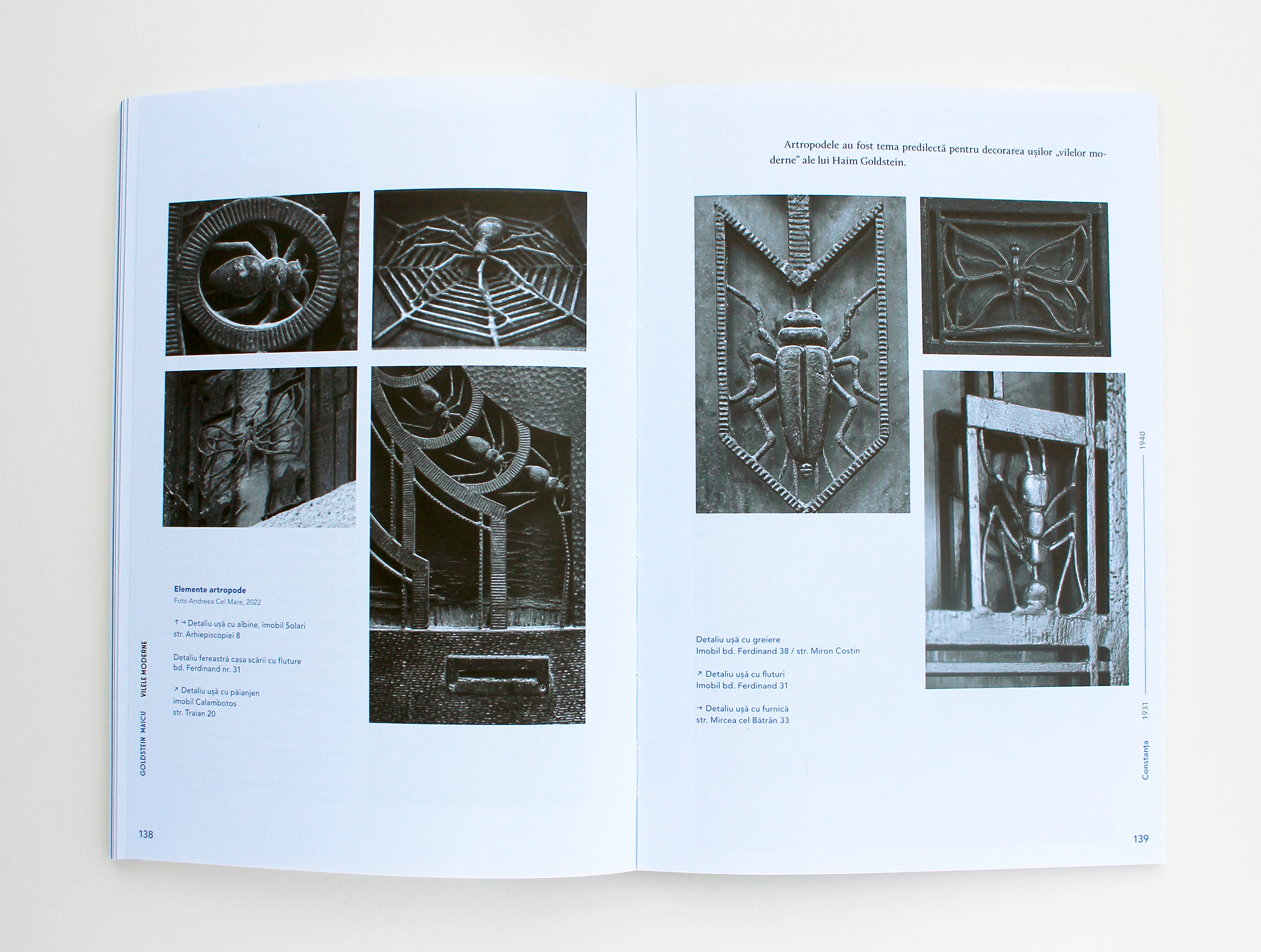 Goldstein Maicu. Vilele moderne. Constanța 1931-1940 – Filiala Teritorială București a OAR