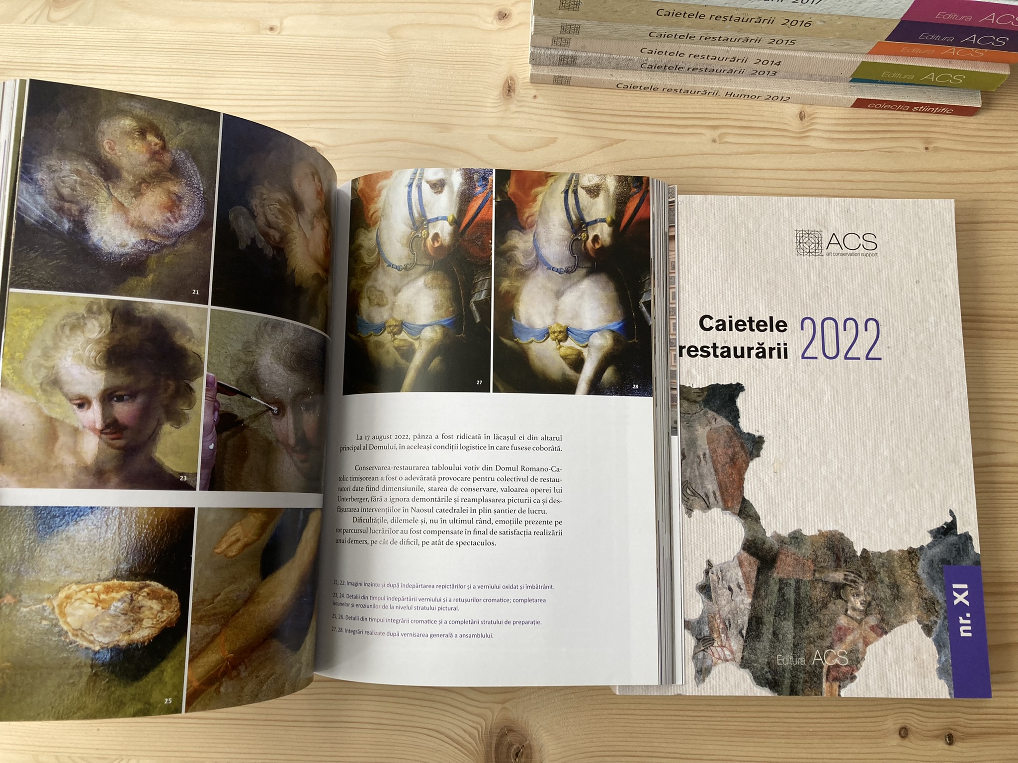 Caietele restaurării 2022 – Asociația Art Conservation Support (ACS)