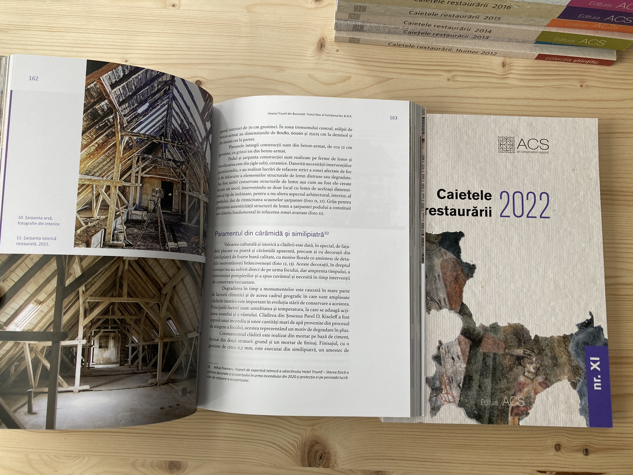 Caietele restaurării 2022 – Asociația Art Conservation Support (ACS)