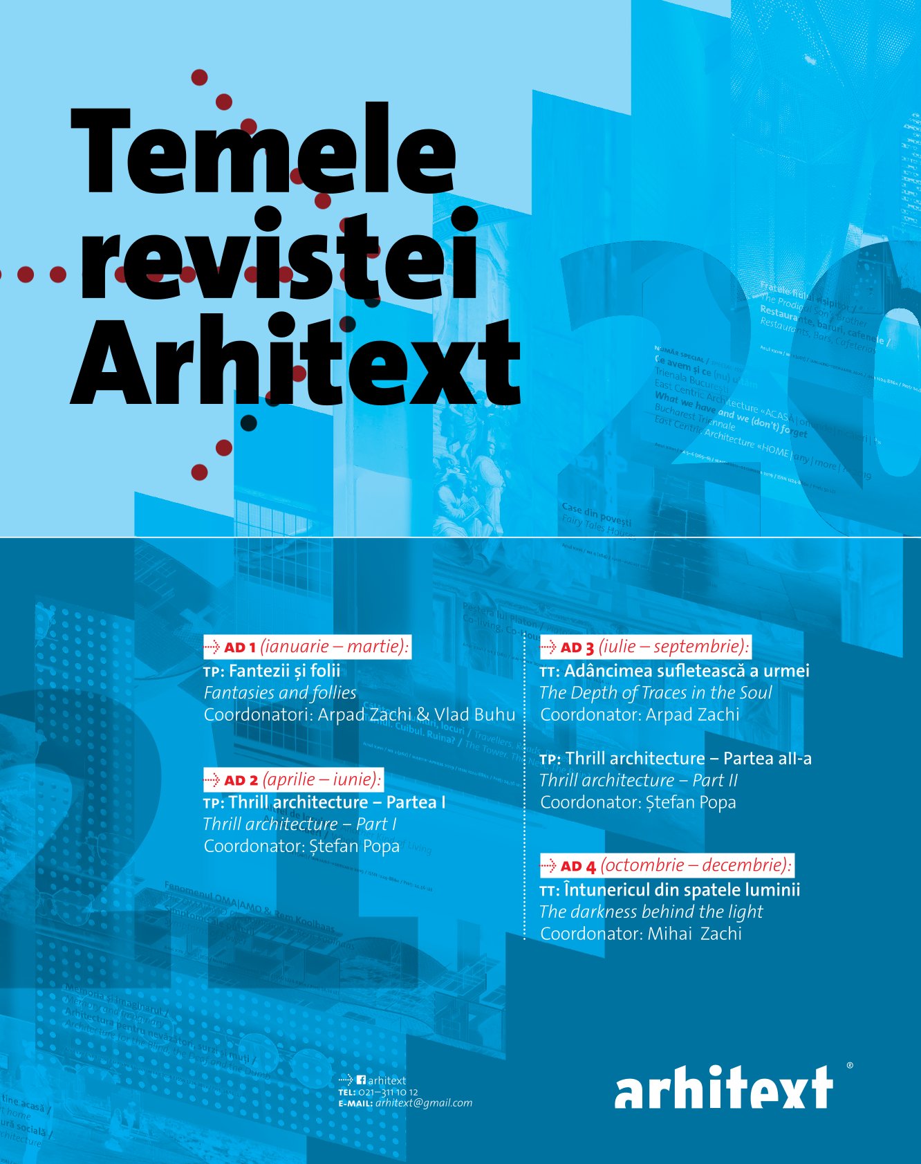 Arhitext 3/2022 – Adâncimea sufletească a urmelor – Fundația Arhitext Design