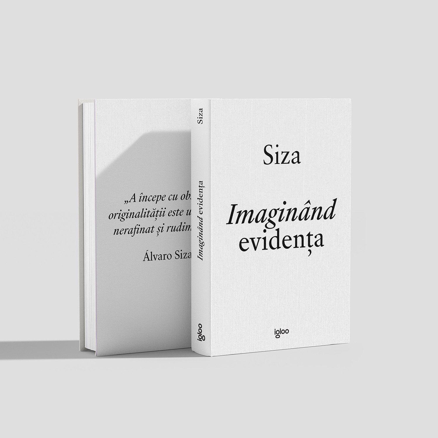 Traducere „Imaginând evidentul” de Álvaro Siza – igloo media