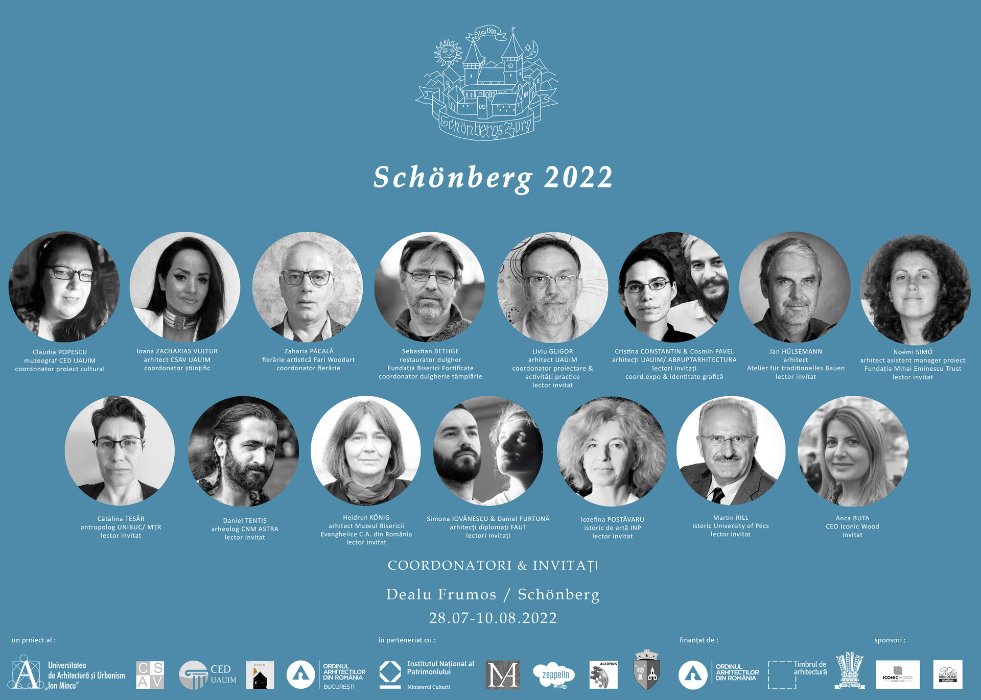 IMUAU Summer School. Schönberg 2022 – Filiala Teritorială București a OAR și Universitatea de Arhitectură și Urbanism „Ion Mincu” (UAUIM)