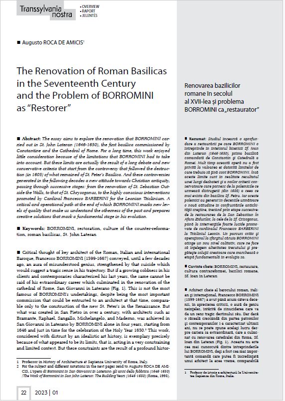 Revista Transsylvania Nostra, numerele 1 și 2, 2023 – Fundația Transsylvania Nostra