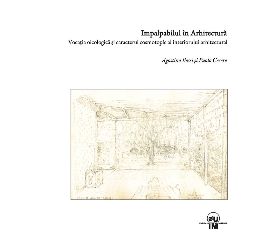 Traducere „Impalpabilul în Arhitectură. Vocația oicologică și caracterul cosmotopic al interiorului arhitectural” de Agostino Bossi și Paolo Cecere – Universitatea de Arhitectură și Urbanism „Ion Mincu” (UAUIM)