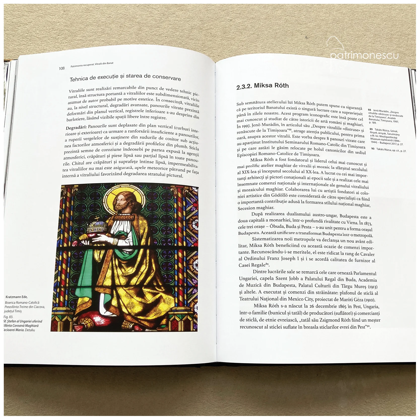 Patrimoniu recuperat. Vitralii din Banat. Secolele XIX-XX – Asociația Art Conservation Support (ACS)