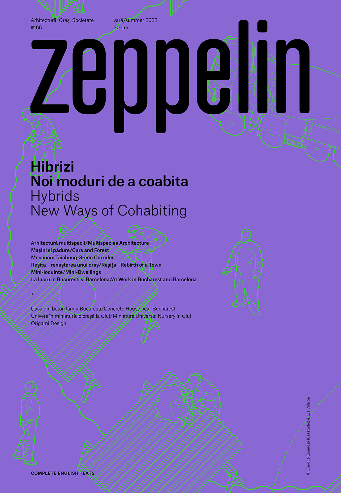 Revista zeppelin #166 (vară 2022) – Hibrizi. Noi moduri de a coabita – SG STUDIO SRL